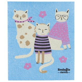 Danica Imports Feline Fine Swedish Sponge Cloth