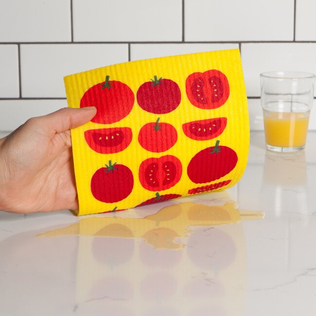 Danica Imports Tomatoes Swedish Sponge Cloth