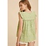 In Loom Darling Eyelet Top In Green Tea