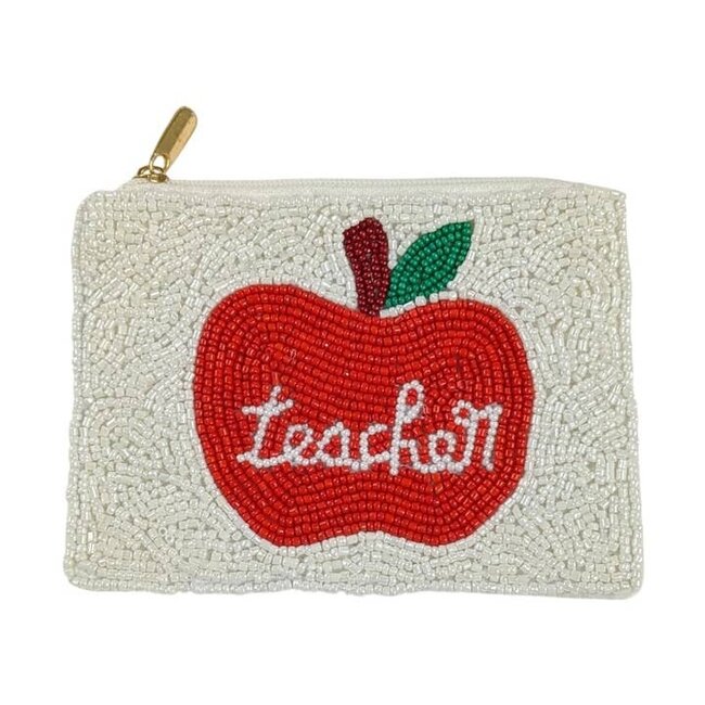 Coin Purse - Teacher Apple
