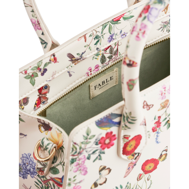 Fable England Alice Garden - Medium Structured Tote