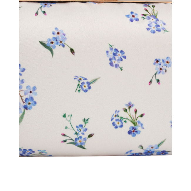 Fable England Forget Me Not - Cream Clutch
