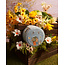 Fable England Peter Rabbit - Blue Embroidered Circle Jewellery Box