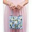 Fable England Forget Me Not - Blue Embroidered Bucket Bag