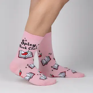 Sock it to me Ladies Socks - Spicy Book Club