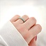 Turquoise Gemstone Ring - Gold Over Silver