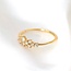 Waterproof ClusteWaterproof Clustered Cubic Zirconia Diamond Ringred CZ Diamond Ring