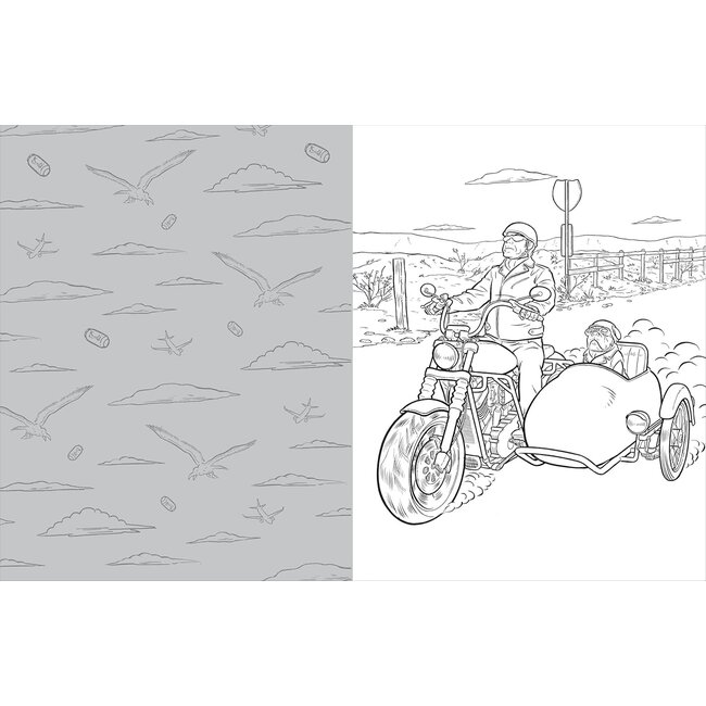 The Manly Art Of Coloring Book