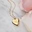 La Kaiser 14kt Gold Filled Heart of Gold Locket