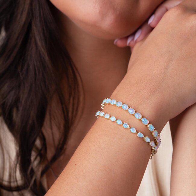 La Kaiser Opal Parisian Tennis Bracelet