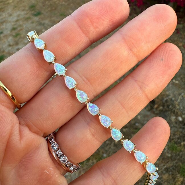La Kaiser Opal Parisian Tennis Bracelet