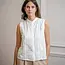 Sleeveless Broderie Anglaise Blouse