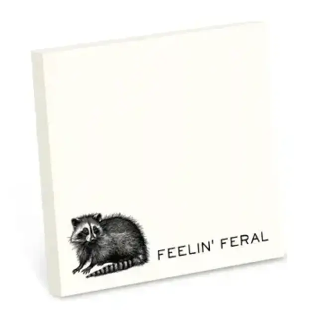 Bad Betty Sticky Note Pad - Feelin' Feral