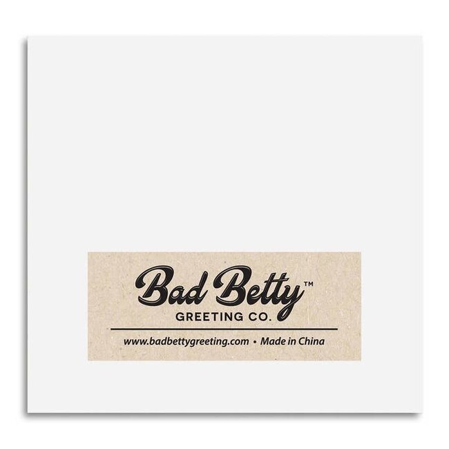 Bad Betty Sticky Note Pad - My Last Fuck