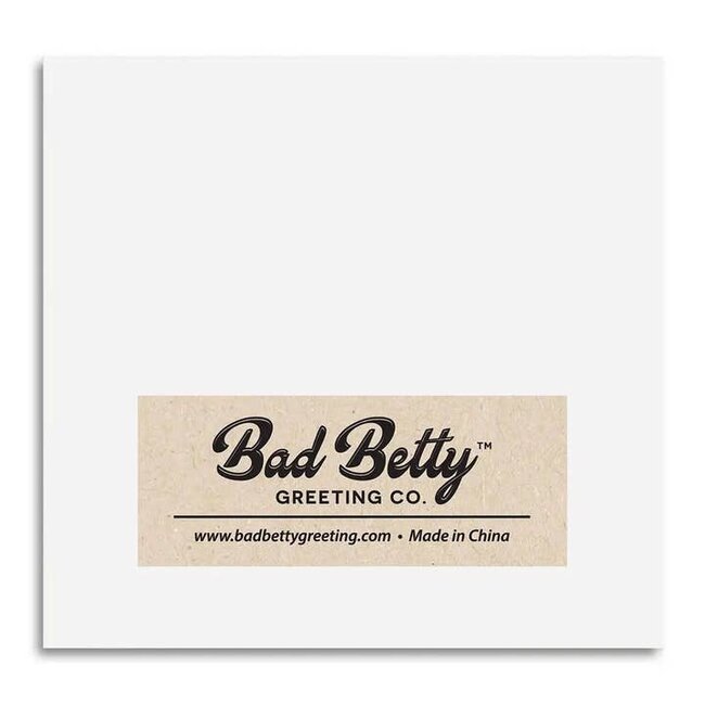 Bad Betty Sticky Note Pad - I Will Not Hold My Horses