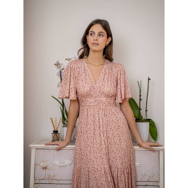 Long Dress with Liberty Floral Print