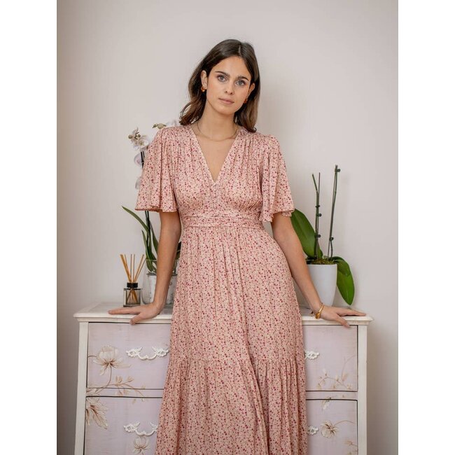 Long Dress with Liberty Floral Print