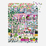Galison/mudpuppy Cherry Lane Blossoms 1000 Piece Puzzle
