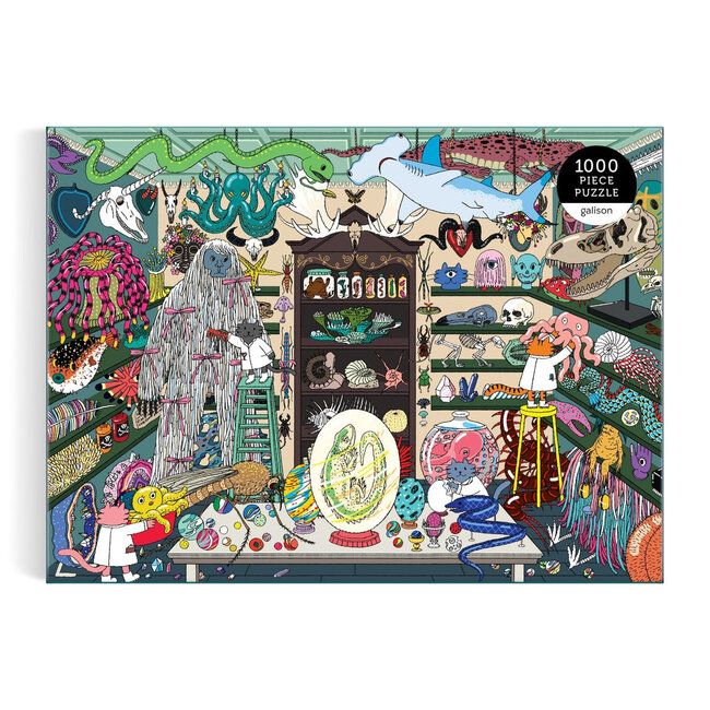 Galison/mudpuppy World of Curiosities 1000 Piece Puzzle