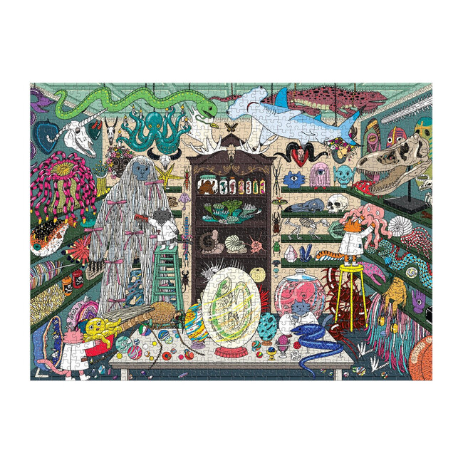 Galison/mudpuppy World of Curiosities 1000 Piece Puzzle