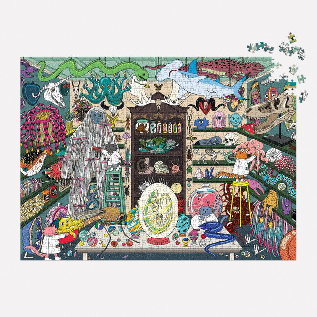 Galison/mudpuppy World of Curiosities 1000 Piece Puzzle