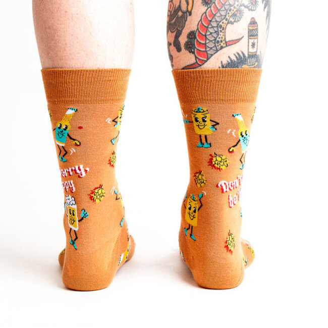 Sock it to me Men's Socks - Don't Worry, Be Hoppy