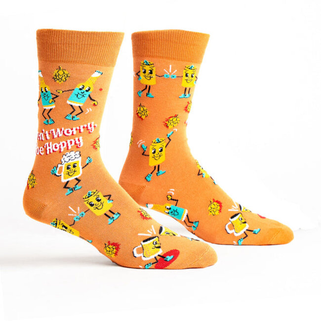 Sock it to me Men's Socks - Don't Worry, Be Hoppy