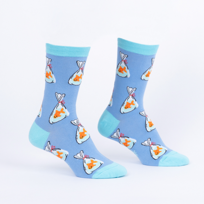 Sock it to me Women's Socks - Gold Fish