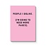 People I Dislike Paperback Notebook