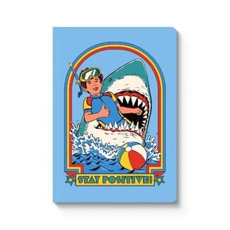 Stay Positive Paperback Notebook
