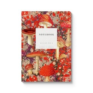 Marble Fungi Paperback Notebook