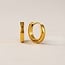 Lover’s Tempo Maya 16mm Hoops - Gold Waterproof