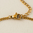 Lover’s Tempo Cira Cubic Zirconia Chain Bracelet - Gold - Waterproof