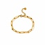 Lover’s Tempo Bold Paperclip Bracelet - Gold