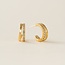 Lover’s Tempo Dewdrop Hoop Earrings - Gold