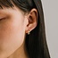 Lover’s Tempo Dewdrop Hoop Earrings - Gold