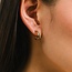 Lover’s Tempo Dewdrop Hoop Earrings - Gold