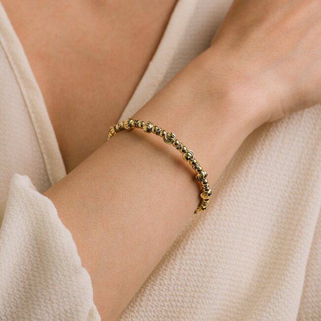 Lover’s Tempo Solana Flex Bangle - Gold