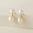 Lover’s Tempo Positano Pearl Drop Earrings - Gold