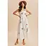 Large Embroidered Maxi Dress In White
