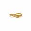 Lover’s Tempo Crest Dome Cubic Zirconia Ring - Gold