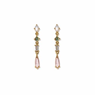 Lover’s Tempo Sonata Drop Earrings - Opal Mix