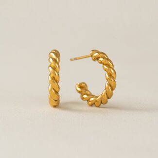 Lover’s Tempo Dawson Hoop Earrings - Gold - Waterproof