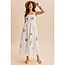 Large Embroidered Maxi Dress In White
