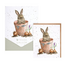 Wrendale 'THE FLOWER POT' Rabbit Notecard Set