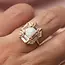 La Kaiser Opal & Topaz Baguette Fire Ring
