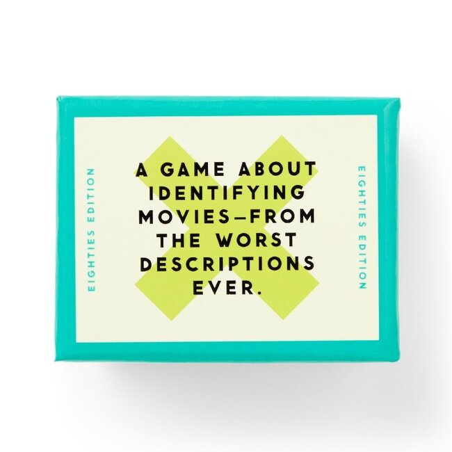 Mini Poorly Explained Movies - 80s Edition