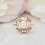 La Kaiser Opal & Topaz Baguette Fire Ring