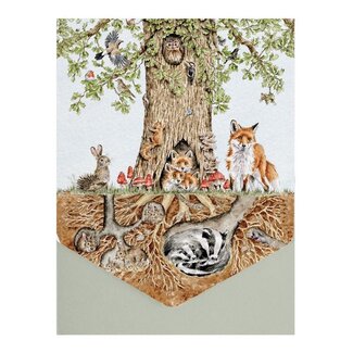 Wrendale 'WILD WOODLAND' Nature Notecard Pack