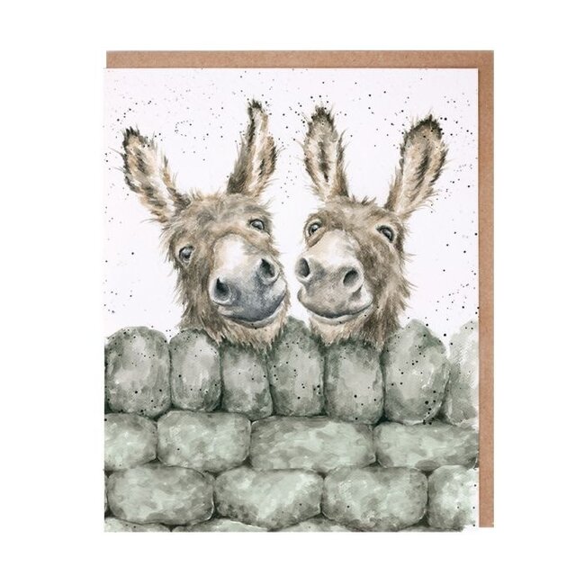 Wrendale 'HEE HAW' Donkey Notecard Set